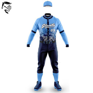 Uniformes de béisbol de diseño superior Ropa deportiva Kit de uniformes de béisbol de diseño personalizado 2024 Buena calidad Ropa deportiva al por mayor - Product Image 2