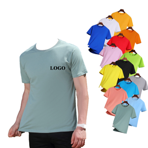 T-shirts de sport pour hommes à séchage rapide, à épaules tombantes, 100% polyester/coton, impression numérique, t-shirts personnalisés - Product Image 1