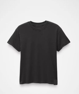 2024 femmes écologique Style Vintage à manches courtes pull-over t-shirt col rond impression numérique Offre Spéciale tous les jours coupe ample - Product Image 1