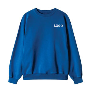 Nueva llegada 2025 Gym Fit sudadera Jersey de algodón para hombres con tela teñida lisa y bordado Slim Fit - Product Image 1