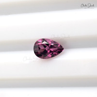Prix d'usine en gros Top qualité 6X4MM poire taillée à facettes grenat rhodolite naturel pierre précieuse pour bijoux pierre semi-précieuse