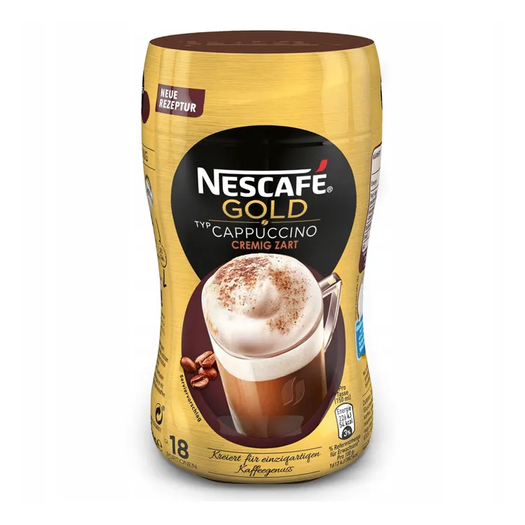 Fabrieksprijs Nescafe Goud Cappuccino 17G Gearomatiseerde Premix Instant Koffie Leverancier