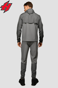 Chándal deportivo para hombre y mujer, conjunto de 2 piezas, chaqueta y pantalones con cremallera a la moda de Hip Hop, gimnasio, algodón de invierno de talla grande 2025 - Product Image 5