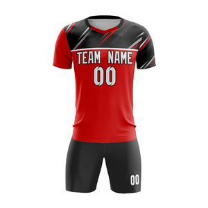 Ensemble de maillot de football conception de sublimation personnalisée tissu en maille respirant vêtements de sport à séchage rapide vêtements d'équipe fournisseur en usine OEM - Product Image 5