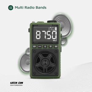 Green Lion Voyager para altavoz Bluetooth Radio portátil - Product Image 5