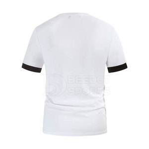 2023 été conception personnalisée séchage rapide respirant tricoté Shorts hommes décontracté Sport ensemble solide impression plage porter chemise deux pièces ensemble - Product Image 3