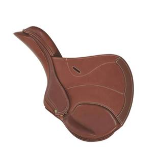 Sillín de caballo sintético ligero de ajuste ajustable Montar cómodo con kit completo de accesorios Fácil limpieza para animales grandes - Product Image 4
