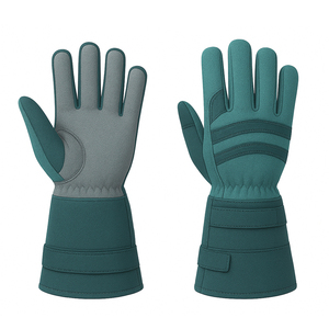 ถุงมือหนังกันกระแทกสำหรับงานอุตสาหกรรมถุงมือทำงานสำหรับงานหนักงานตามสั่ง - Product Image 1