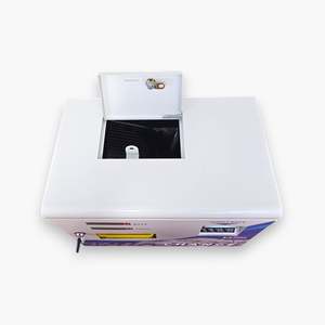 MEGA VENDING MV-101AW - Cambiador de Monedas y Fichas para Máquinas Recreativas, Carga Frontal, Gabinete Blanco, Convierte Billetes y Monedas - Product Image 5