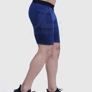 Shorts de compression pour hommes avec logo personnalisé en gros Shorts de compression d'entraînement les plus vendus à vendre - Product Image 2