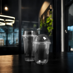 Les tasses en plastique transparentes jetables les plus vendues du Viet Nam 95mm 12oz-24oz couvercles matériels à paroi unique de PP/PET pour des parties de café - Product Image 4