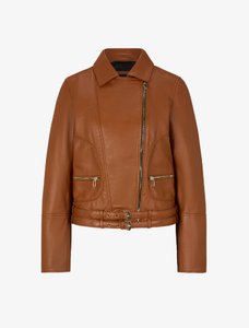Chaqueta de cuero para mujer/chaqueta de cuero genuino para mujer/chaqueta de cuero para mujer - Product Image 2