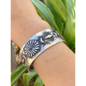 Elvira Bill Fashionable Sterling <b>Silver</b> <b>Bangle</b> <b>Bracelet</b> - Product Image 2