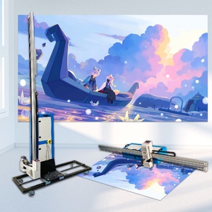 Impresora de pared 3D Xbh 162x84x68cm, impresora de inyección de tinta UV para imprimir en paredes y pisos con cabezal de impresión Dx7, resolución de 2400 dpi - Product Image 5