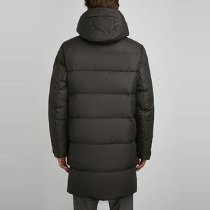 Chaqueta Acolchada de Invierno para Hombre, Estilo Casual, Cuello Alto, Acolchado de Algodón, con Capucha, Impermeable, Ecológica, Estilo Urbano - Product Image 3