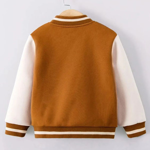 Veste universitaire unisexe surdimensionnée OEM/ODM, logo personnalisé, polaire respirant, écologique, coupe-vent, style streetwear sportif d'hiver - Product Image 2