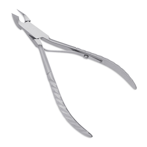 Pinzas de uñas para cutículas de primera calidad con cómodas cuchillas curvas de acero inoxidable para recortar los dedos del bebé - Product Image 1