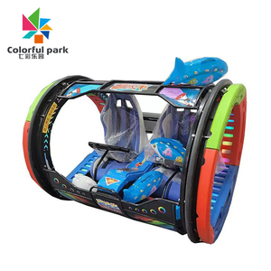 360 degrés heureux prix de roulement 360 degrés musique rotative simulateur de voiture à jetons Machine de jeu de course Leba voiture - Product Image 1