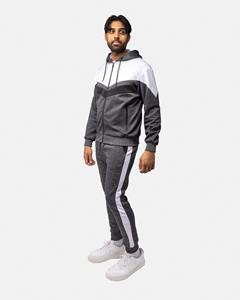 Conjunto Deportivo de Dos Piezas con Cremallera Personalizado, Estilo Urbano Americano, Bordado, para Hombre, Venta Caliente 2026 - Product Image 4