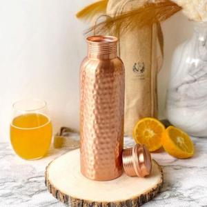Classic design copper <b>water</b> <b>bottle</b> with traditional health benefits ideal for daily hydration - Product Image 6