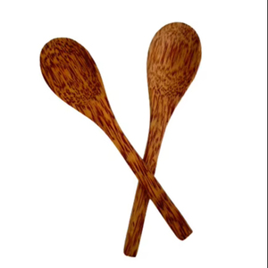Traditional Handmade Wooden <b>Spoon</b> Made from Natural Wood for Daily Cooking Stirring and Serving Comfortable Grip - Product Image 1