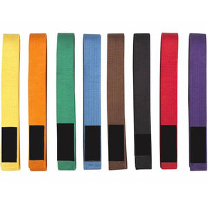 Ceinture de karaté unisexe la plus vendue, de haute qualité, couleur unie, très résistante, 140g, en spandex/polyester, design personnalisé, personnalisable sur le devant - Product Image 6