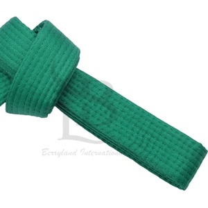 Ceinture de karaté Bjj avec logo personnalisé de haute qualité Quantité en vrac Ceintures de couleur personnalisées Tarif de gros pour les ceintures de judo et d'arts martiaux Bjj - Product Image 2