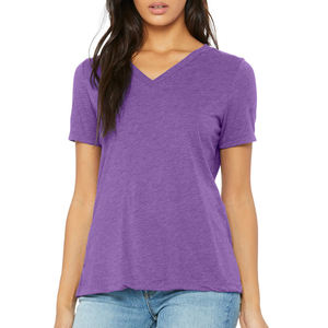 T-shirt pour femme élégant à col rond, imprimé personnalisé, vente en gros, écologique, décontracté, hiver, 100% coton, broderie décorative, personnalisé - Product Image 4