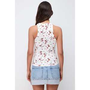 Blusa Casual con Cuello Redondo y Manga Corta, Material de Poliéster, Corte Regular y Logotipo en la Parte Delantera - Product Image 5