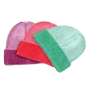 Gorro de Punto Grueso de Estilo Único con Bloques de Color, Gorro de Punto de Moda, Gorro de Punto Cálido y Muy Cómodo - Product Image 6