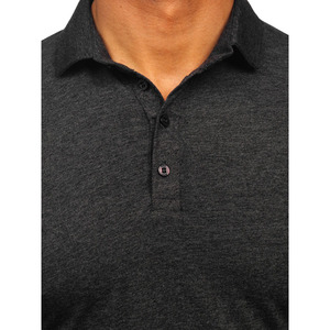 Polo informal para hombre más vendido, camiseta de manga larga, estampado de primavera y otoño, Polo cómodo y transpirable - Product Image 4