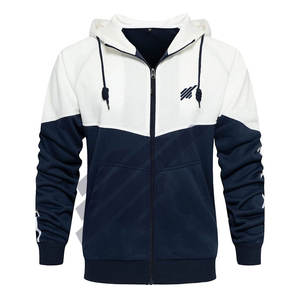 Chándal con capucha de último estilo de invierno para hombre 100% algodón nuevo diseño transpirable y tela suave patrón sólido venta en línea - Product Image 4