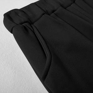 Men's Sportswear Two-Piece Set O-Neck <b>Hooded</b> Sweatshirt and Elastic Waist Drawstring Pants for Running for Sports - Product Image 6