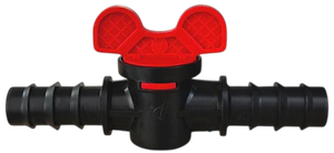 Goutteur réglable Viet Drip 16 mm noir et rouge en PP pour l'irrigation de jardin - Product Image 4