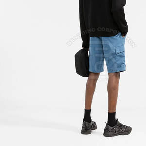 High Quality Summer Casual <b>Elastic</b> <b>Waist</b> <b>Cargo</b> <b>Shorts</b> for Men Custom Cotton Style Men's <b>Shorts</b> Wholesale Best Style Fashion - Product Image 4