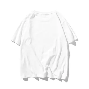 2023 Best Selling Wholesale Popular 100% Cotton Strip Men's T-shirts Men's Slim-Fit Short-Sleeve Cotton drop shoulder T-Shirt