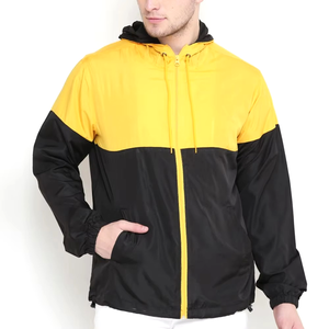 Hooded Collar Waterproof Pakistan Manufacturer <b>Windbreaker</b> Jacket Low MOQ Customized Color Industry Trending Softball Jacket - Product Image 1