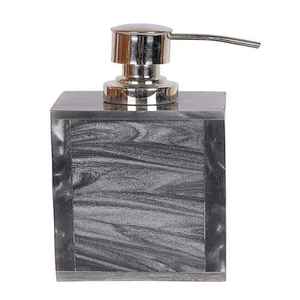 Ensemble de salle de bain en résine haut de gamme trois pièces fait main : organiseur de coiffeuse, porte-savon, porte-brosse à dents, plateau, étanche et durable - Product Image 2
