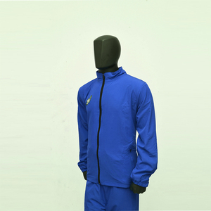 Chándales Tech Fleece de manga larga con cremallera frontal para hombre Logotipo personalizado Conjuntos térmicos transpirables de secado rápido al por mayor - Product Image 4