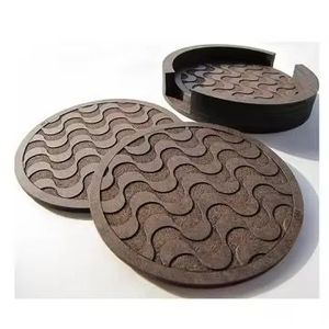 Tabletop Protection Home Hotel Decoration Dining Mat & Pad Placemats Hot Drinks Table <b>Stain</b> Protection Coasters Sublimation Pads - Product Image 3