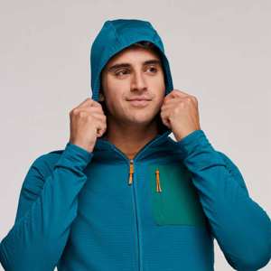 Sweat à capuche polaire zippé personnalisé pour homme – Vêtement de sport performant conçu pour la gym, les activités de plein air et le style urbain – Vente en gros - Product Image 3