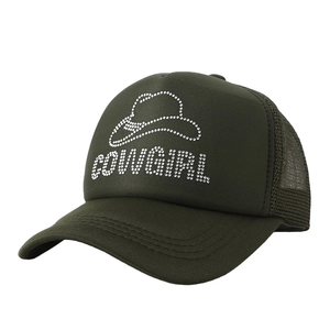 Sombreros de camionero bordados 100% lona de algodón Casual Durable elegante personalizable ajustable Unisex - Product Image 4