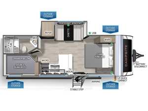 Nuevo 2026 F-o-r-e-s-t R-i-v-e-r Campsite U-l-t-r-a 21DF - Product Image 2