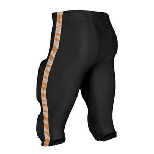 Pantalones integrados acolchados con faja de fútbol americano para entrenamiento, pantalones acolchados de fútbol americano completamente personalizados - Product Image 5