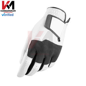Fabrication professionnelle de qualité supérieure véritable véritable Cabretta gants de golf en cuir de mouton femmes hommes Logo personnalisé doux - Product Image 2