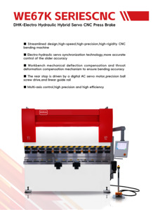 Prensa Plegadora CNC Electrohidráulica <span class=keywords><strong>de</strong></span> Alta Precisión WE67K 100T/3200mm 4+1 Ejes para Chapa Metálica Industrial - Product Image 2