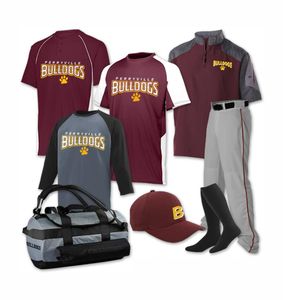 Ensemble de vêtements d'uniforme de baseball personnalisé avec nom personnalisé pour hommes Maillots de baseball Pantalon et veste de baseball Sac de sport - Product Image 4