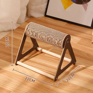 New Design Eco-Friendly Durable Board Corrugated Paper Claw Grinder <b>Cat</b> <b>Scratch</b> Solid Wood Removable Board <b>Pad</b> Ferris Wheel - Product Image 6