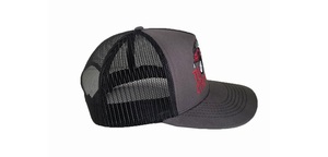 Casquette de camionneur personnalisée à 6 panneaux de profil central, casquette de sport structurée en coton de haute qualité pour adultes, produite dans une usine au Vietnam - Product Image 3