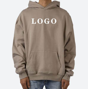 Fabricants de sweats à capuche en vrac de qualité supérieure Sweats à capuche épais 500Gsm 100% coton Sweat à capuche surdimensionné noir éponge française - Product Image 3